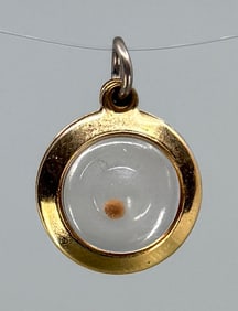 Human Kidney Stone Necklace Pendant