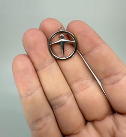 Tiffany & Co. Sterling Silver Manpower Pendant