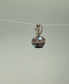 Afghan Turquoise Pendant