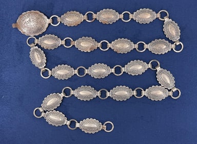 Southwestern Costume Jewelry Concho Belt
