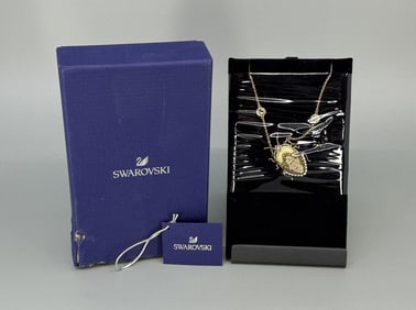 Swarovski Crystal Beatle Necklace
