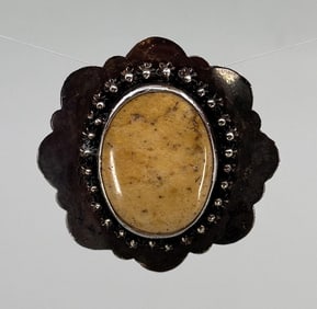 Scottish Agate Cabochon Necklace Pendant