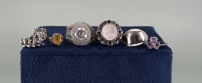 Sterling Silver Cocktail Rings