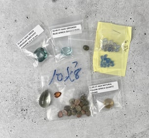 Group Of Jewelry Grade Semi Precious Gemstones