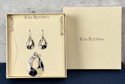 Kim Rogers Designer Earring & Necklace Set