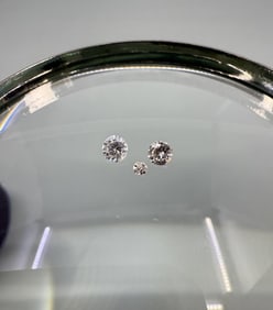 .35ct Total Weight Cut Diamonds