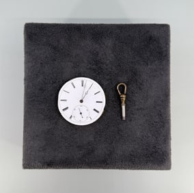 Unsigned Swiss Key Wind Pocket Watch Movement