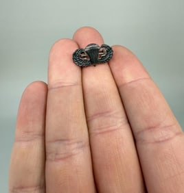 Korean War Paratrooper Jump Wings Sterling Silver