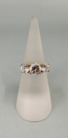 Bella Luca 10K Gold CZ Ring
