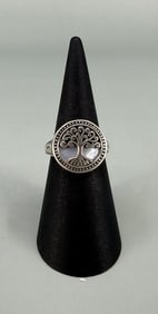 Annika Witt Sterling Silver Tree Of Life Ring