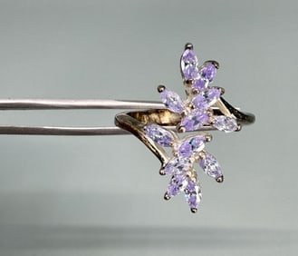Sterling Silver Amethyst Ring