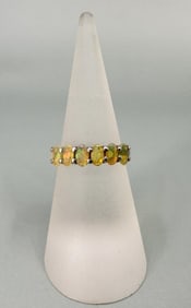 Bella Luce Sterling Silver Ethiopian Opal Ring