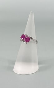 Bella Luce Sterling Silver CZ Ring