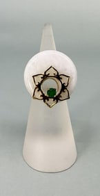 Bella Luce Sterling Silver White Quartz CZ Ring