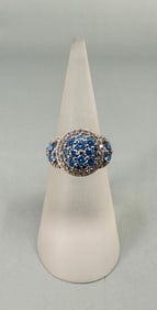 Bella Luce Sterling Silver CZ Ring