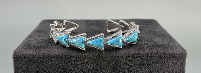 Bella Luce Sterling Silver and Turquoise Bracelet
