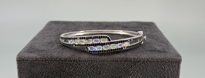 Bella Luce Opal and Spinel Sterling Bracelet