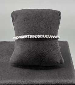 YGI Sterling Silver Round Link Bracelet