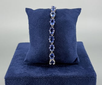 Bella Luce Sterling London Blue Topaz Bracelet