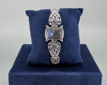 Bella Luce Sterling Silver Labradorite Bracelet