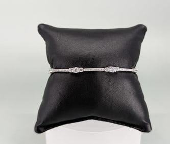 YGI Sterling Silver CZ Bracelet