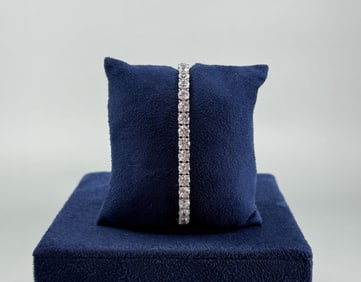 Sterling Silver CZ Tennis Bracelet