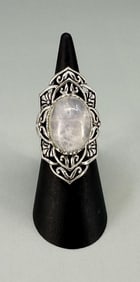 Bella Luce Sterling Silver Moonstone Ring