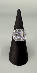 Bella Luce Sterling Silver CZ Ring