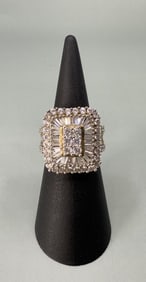 Samara Sterling Silver CZ Cocktail Ring