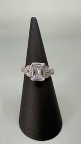 Sterling Silver CZ Ring