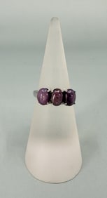 Bella Luce Sterling Silver Ruby Ring
