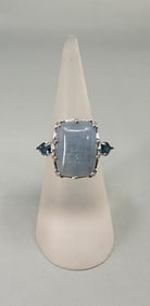 Bella Luce Blue Aventurine Sterling Silver Ring