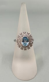 Bella Luce Blue Topaz Sterling Silver Ring