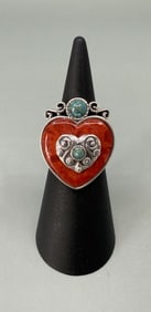 Bella Luce Southwest Style Sterling Ring