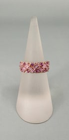 YGI Sterling Silver Morganite Ring