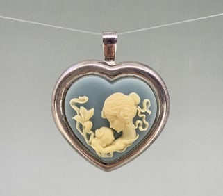 Wedgwood Sterling Silver Heart Pendant