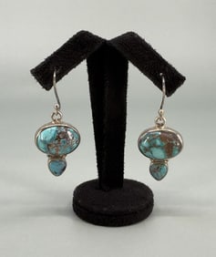 Sterling Silver Turquoise Earrings