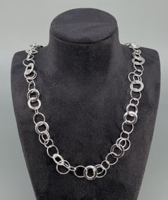 David Sigal Sterling Silver Necklace
