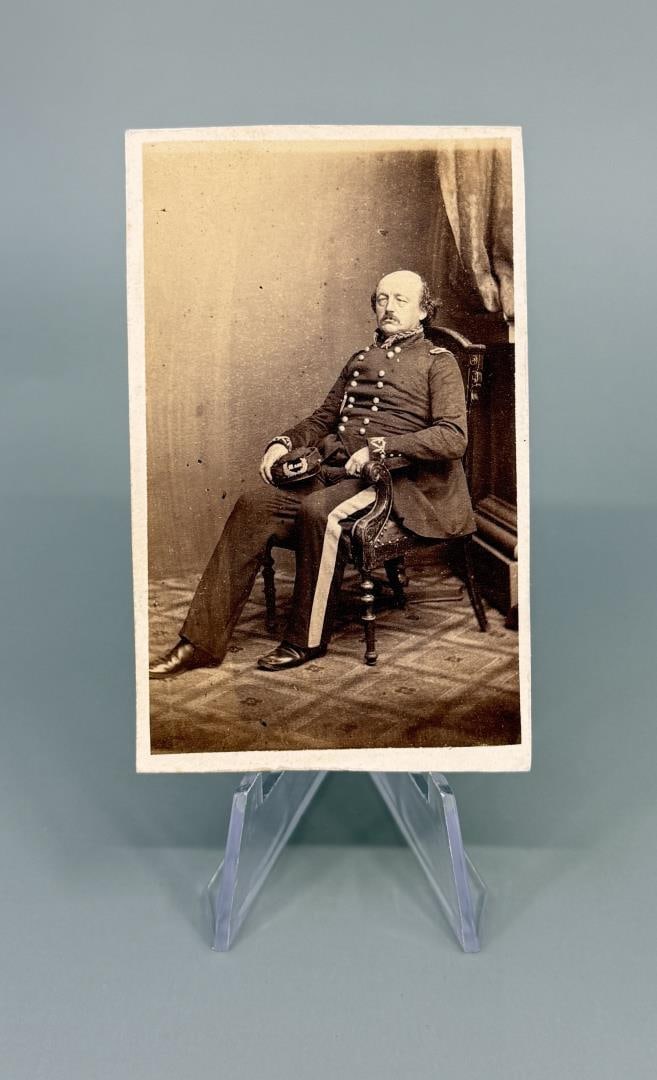 Major General Benjamin Butler Civil War CDV Photo