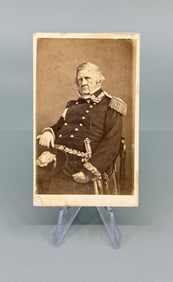 General Winfield Scott Civil War CDV Photo
