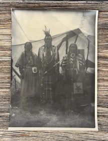 Edward Boos Flathead Indian Montana Photo