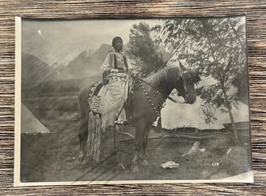 Edward Boos Flathead Indian Montana Photo