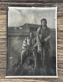 Edward Boos Flathead Indian Montana Photo