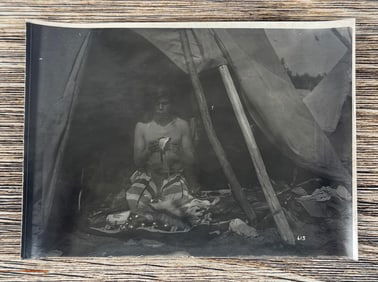 Edward Boos Flathead Indian Montana Photo