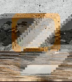 Tintype Photo Man with Prosthetic Eye