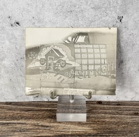 WW2 Bomber Airplane Plane Nose Art Photo