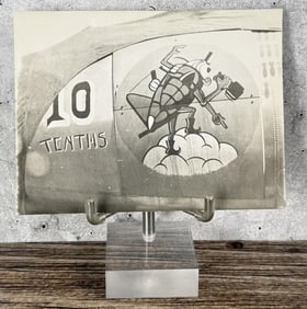 WW2 Bomber Airplane Plane Nose Art Photo