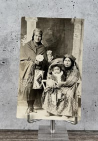 Nez Perce Native American Indian RPPC Postcard