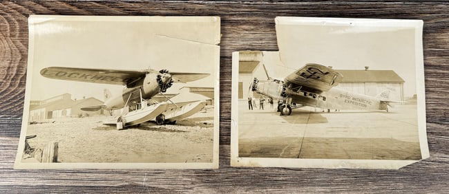 Byrd Antarctic Expedition Airplane Photos