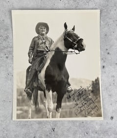 Powder River Jack Signed Photo